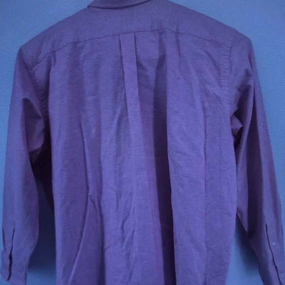 Polo by Ralph Lauren Lavender Button-Down Dress Shirt - Picture 3 of 3
